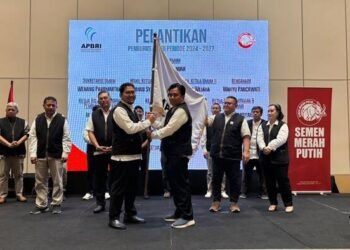 Pelantikan pengurus apbri periode 2024 2027