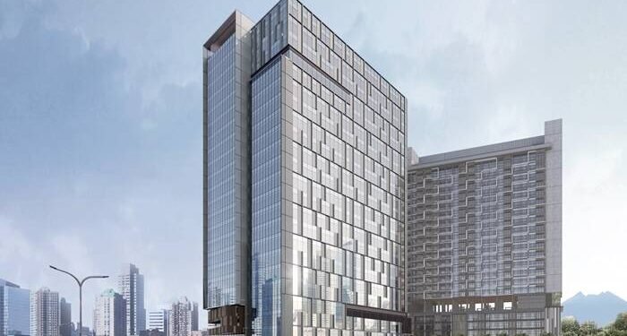 Arumaya financial center, gedung perkantoran baru ramah lingkungan di kawasan tb simatupang, memasuki pembangunan tahap akhir