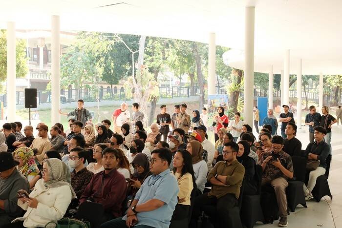 Peserta yang hadir pada acara architalks parks for people toward a greener jakarta (31 07)