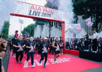 5k run with dion wiyoko