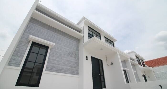 Perumahan jivva kebraon surabaya, proyek yang menggunakan semen merah putih watershield