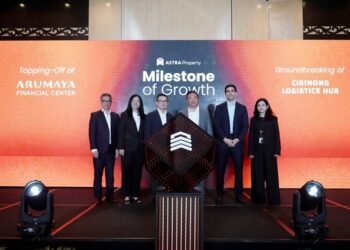 Jejeran Direksi Astra Property pada Acara Astra Property Milestone of Growth pada Rabu (29 10) di Catur Dharma Hall, Menara Astra