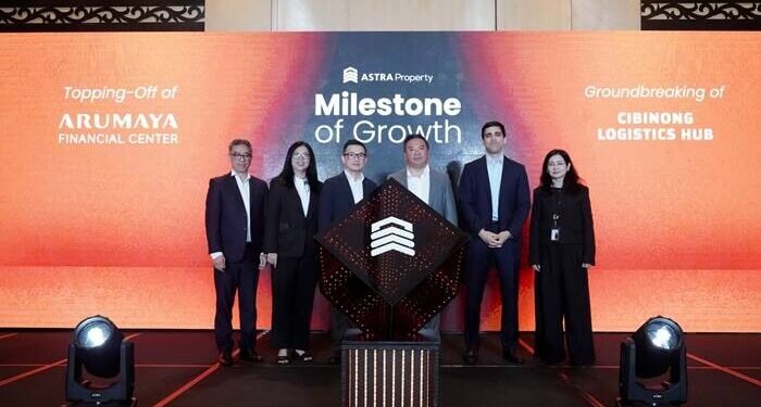 Jejeran Direksi Astra Property pada Acara Astra Property Milestone of Growth pada Rabu (29 10) di Catur Dharma Hall, Menara Astra