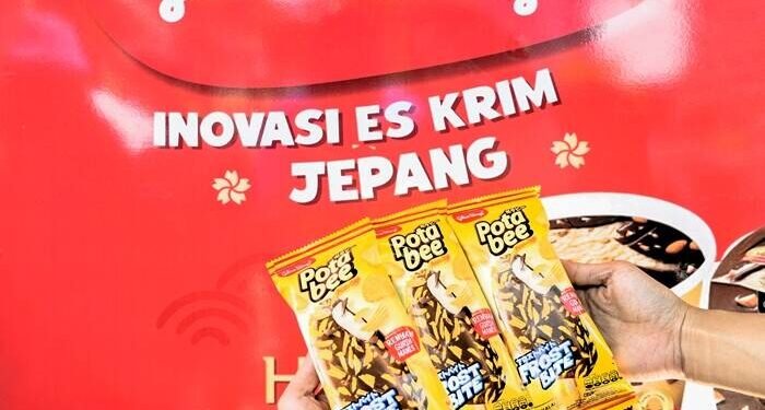 13. Inovasi Baru Es Krim Jepang Frostbite Potabee yang Gurih, Renyah, Manis, Kriuknya Pecahhh!