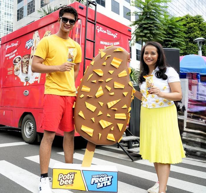 3. Glico WINGS Resmi Meluncurkan Es Krim Jepang Frostbite Potabee sebagai Inovasi Es Krim Jepang Pertama di Indonesia yang Memiliki Topping Keripik Kentang Asli