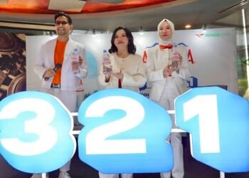 AQUVIVA Menghadirkan Kampanye 3 2 1 Sebuah Panduan Hidrasi Mudah diingat, yaitu 3 Botol AQUVIVA 700ml, setara 2 Liter Air untuk 1 Hari Pasti Sejuknya