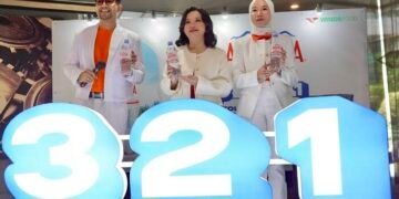 AQUVIVA Menghadirkan Kampanye 3 2 1 Sebuah Panduan Hidrasi Mudah diingat, yaitu 3 Botol AQUVIVA 700ml, setara 2 Liter Air untuk 1 Hari Pasti Sejuknya