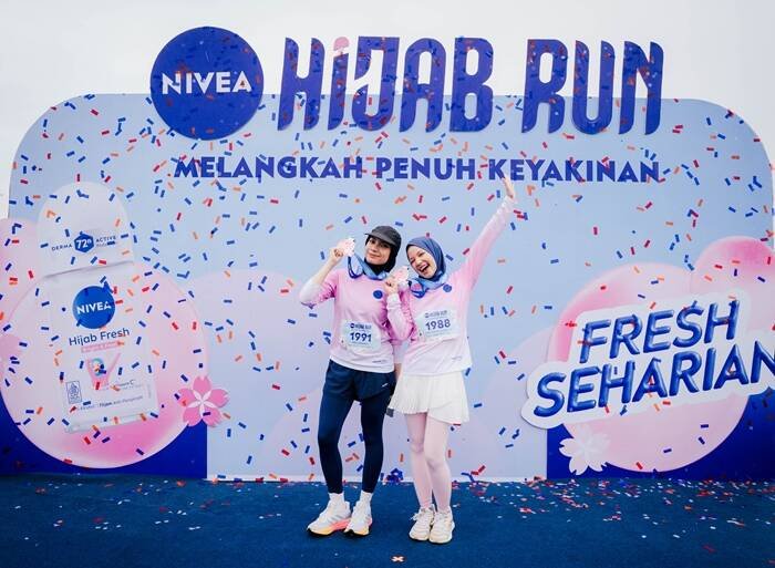 Face of Campaign NIVEA Hijab Run