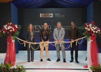 Foto 1a Peresmian Pabrik Terbaru Jotun