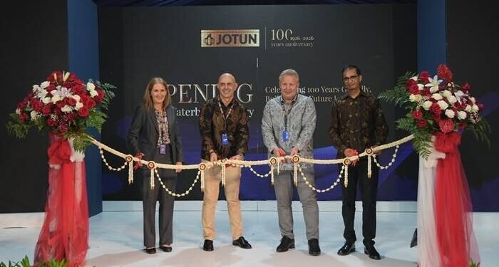 Foto 1a Peresmian Pabrik Terbaru Jotun