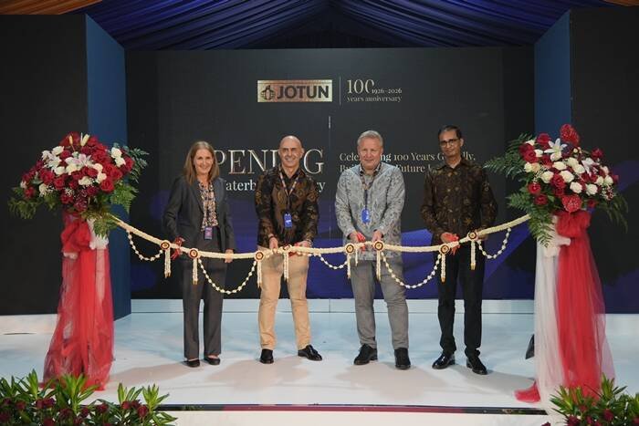 Foto 1a Peresmian Pabrik Terbaru Jotun