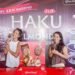 Naomi Zaskia Bersama Mulyarasti Soehoed, Head of Marketing Glico WINGS, Perkenalkan HAKU Almond Classic Deluxe dalam Kampanye Stay Zen Bareng HAKU
