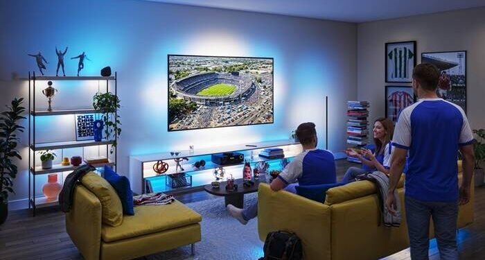 1. Nonton Pesta Bola Terbesar Lebih Seru dengan Fitur Sports Live di Philips Smart Lighting Connected by WiZ