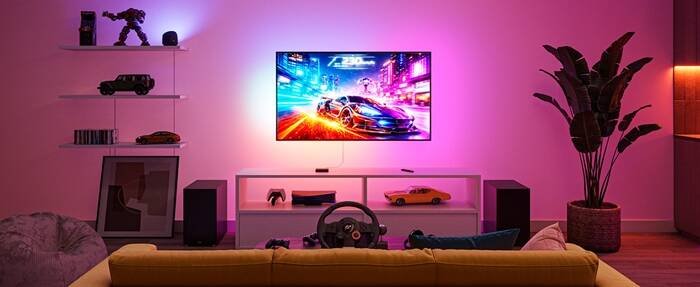 3. Philips Smart Lighting TV Sync hidupkan setiap momen menikmati hiburan di rumah