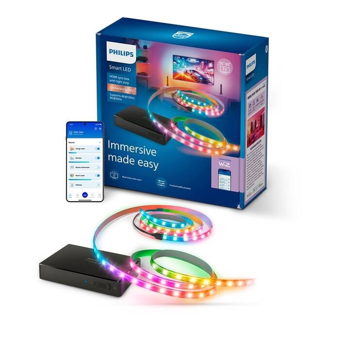 5. Philips Smart Lighting TV Sync with HDMI 2.1