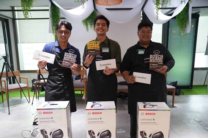 Foto 2 Juara 1, 2 dan 3 BSH Culinary Master