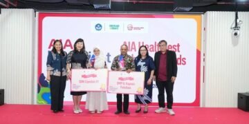Juara 1 Kategori SD dan SMP AIA Healthiest Schools