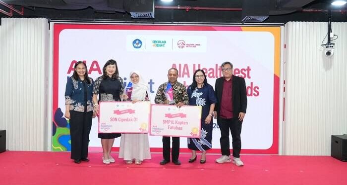 Juara 1 Kategori SD dan SMP AIA Healthiest Schools