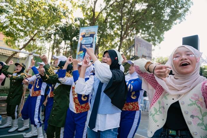 Antusiasme Siswa Meriahkan MILKU Fun School Day