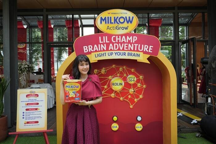Opsi 2 Ardina Rasti, Brand Ambassador MILKOW ActiGrow