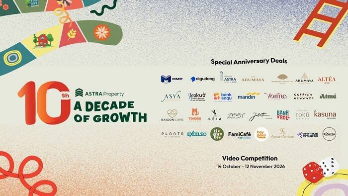 Decade of Growth Tema Perayaan 10th Astra Property